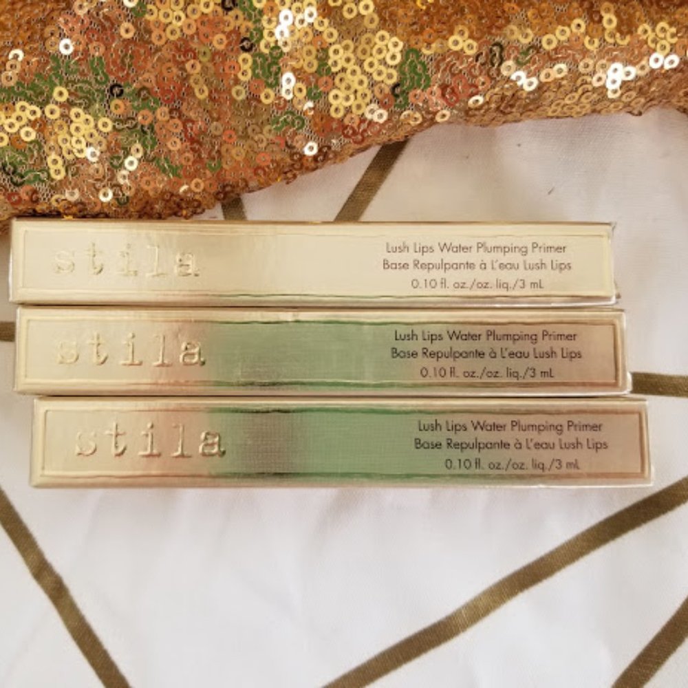 NEW 3pk Stila Lush Lips Plumping Primer